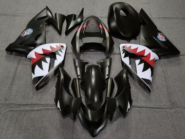Achetez Carénages Moto Kawasaki ZX10R 2004-2005 - Noir Mat Betty Bomber