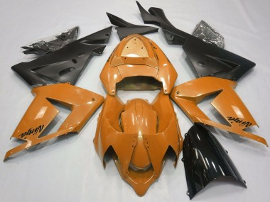 Achetez Carénages Moto Kawasaki ZX10R 2004-2005 - Orange Perle Noir
