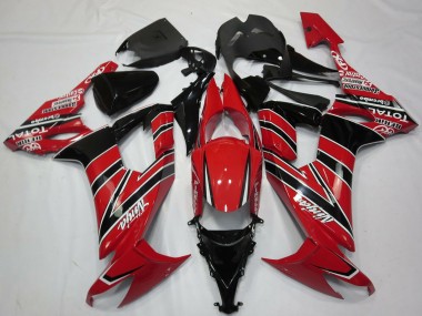 Achetez Carénages Moto Kawasaki ZX10R 2008-2010 - Rouge Noir