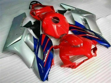 Achetez Carénages Moto Honda CBR1000RR 2004-2005 - Argent Rouge Bleu Noir Bande