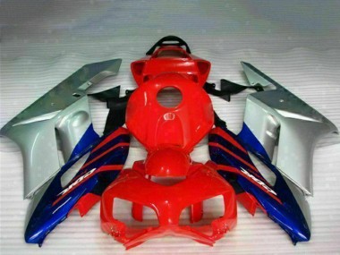 Achetez Carénages Moto Honda CBR1000RR 2004-2005 - Argent Rouge Bleu Noir Bande
