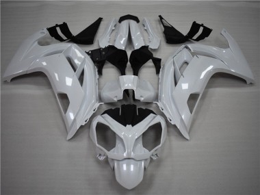 Achetez Carénages Moto Kawasaki Ninja 650R 2009-2011 - Blanc Perle
