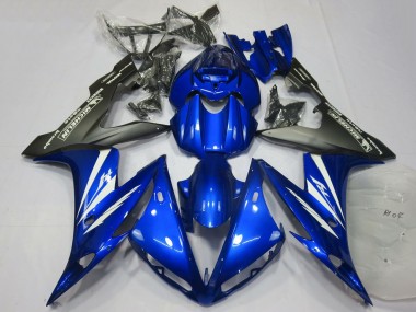 Achetez Carénages Moto Yamaha R1 2004-2006 - Bleu Blanc Noir Mat