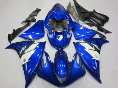 Achetez Carénages Moto Yamaha R1 2012-2014 - Bleu Blanc