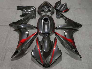 Achetez Carénages Moto Yamaha R1 2004-2006 - Fibre de Carbone Style Rouge
