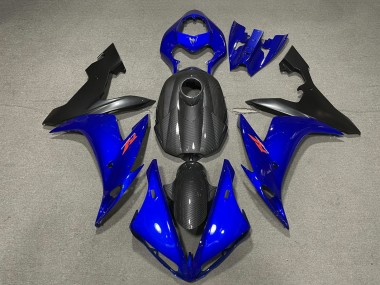 Achetez Carénages Moto Yamaha R1 2004-2006 - Fibre de Carbone Style Bleu