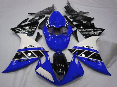 Achetez Carénages Moto Yamaha R1 2012-2014 - Blanc Bleu Noir Brillant