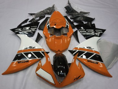 Achetez Carénages Moto Yamaha R1 2012-2014 - Orange Blanc Noir Brillant