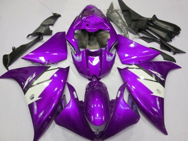 Achetez Carénages Moto Yamaha R1 2012-2014 - Violet Blanc