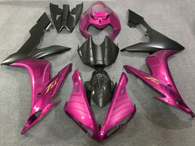 Achetez Carénages Moto Yamaha R1 2004-2006 - Rose Vif Fibre de Carbone Style