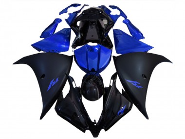 Achetez Carénages Moto Yamaha R1 2012-2014 - Noir Brillant Noir Mat Bleu