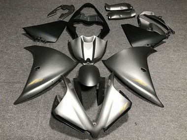 Achetez Carénages Moto Yamaha R1 2012-2014 - Gris Mat Or Décalque