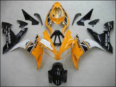 Achetez Carénages Moto Yamaha R1 2004-2006 - Jaune Blanc Noir OEM Style
