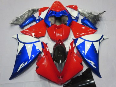 Achetez Carénages Moto Yamaha R1 2012-2014 - Blanc Rouge Bleu Noir