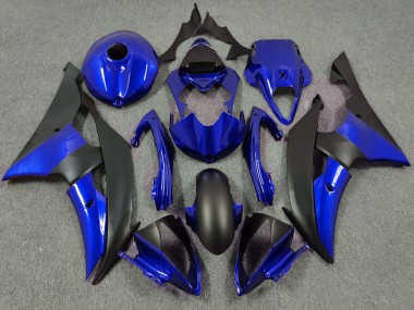 Achetez Carénage Moto Yamaha R6 2008-2016 - Bleu Noir Mat