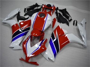 Achetez Kits Carénage Moto ABS Honda CBR1000RR 2012-2016 - Blanc Rouge Bleu