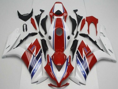 Achetez Kits Carénage Moto ABS Honda CBR1000RR 2012-2016 - Blanc Rouge Bleu