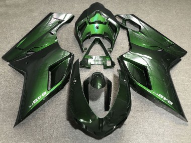 Achetez Carénages Moto Ducati 848 2007-2014 - Vert