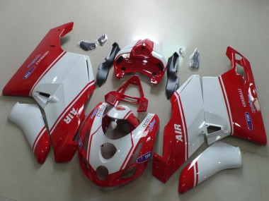 Achetez Carénages Moto Ducati 749 999 2003-2004 - Blanc Rouge Air Generali Tim