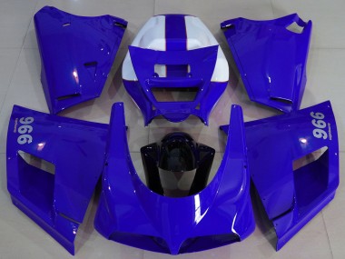 Achetez Carénages Moto Ducati 996 1993-2005 - Bleu Noir