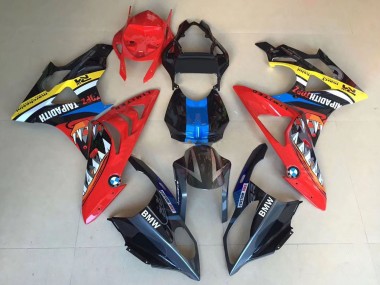 Achetez Carénages Moto BMW S1000RR 2009-2014 - Jaune Bleu Rouge Noir Requin