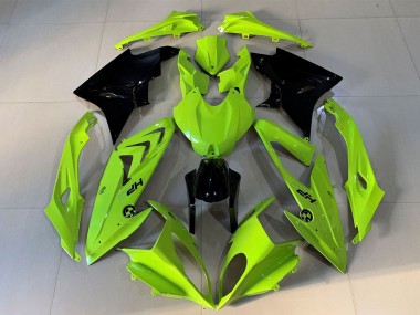 Achetez Carénages Moto BMW S1000RR 2009-2014 - Haute Visibilité Jaune Noir Brillant HP