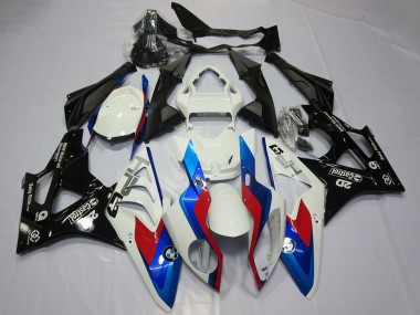Achetez Carénages Moto BMW S1000RR 2009-2014 - Blanc Rouge Bleu Noir Brillant Castrol OEM Style