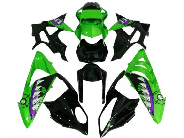 Achetez Carénages Moto BMW S1000RR 2017-2018 - Vert Violet Noir Brillant Requin