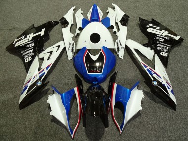 Achetez Carénages Moto BMW S1000RR 2009-2014 - Blanc Rouge Bleu Noir Brillant HP