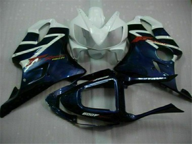 Achetez Carénages Moto Honda CBR600 F4i 2001-2003 - Blanc Bleu Noir Bande