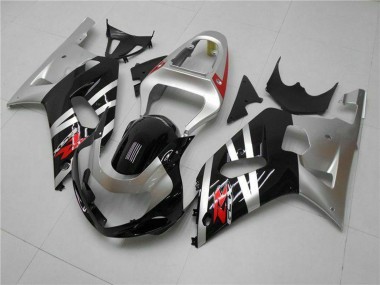 Achetez Carénages Moto Suzuki GSXR 600/750 2001-2003 - Argent Noir Brillant Rouge