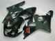 Carénages Moto Suzuki GSXR 600/750 2004-2005 - Noir Brillant Noir Mat Rouge Décalque