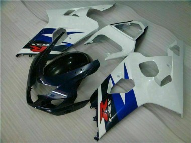 Achetez Carénages Moto Suzuki GSXR 600/750 2004-2005 - Blanc Bleu Noir Brillant Rouge