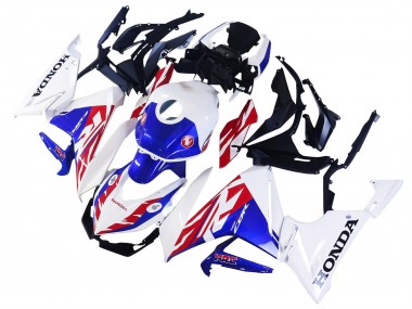 Achetez Carénage Moto Honda CBR400R 2022 - Blanc Rouge Bleu