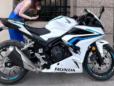 Achetez Carénages Moto Honda CBR400R 2022 - Blanc Bleu