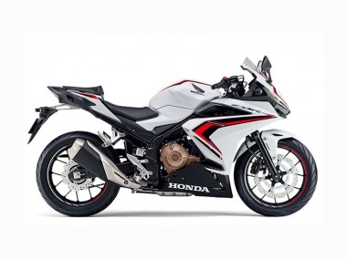 Achetez Carénages Moto Honda CBR400R 2022 - Blanc Rouge Noir Brillant