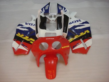 Achetez Carénages Moto Honda VFR400R NC30 1988-1992 - Blanc Bleu Rouge