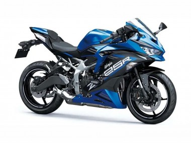 Achetez Carénages Moto Kawasaki ZX25R ZX-25R 2019-2025 - Bleu Blanc Noir Mat