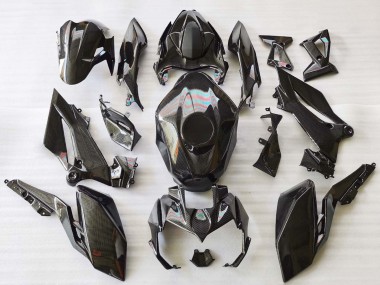 Achetez Carénages Moto Kawasaki Z400 2018-2024 - Noir Fibre de Carbone