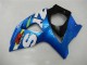 Kits Carénage Moto Suzuki GSXR 1000 2009-2016 - Bleu Vert Blanc