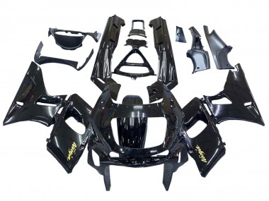 Achetez Carénages Moto Kawasaki ZZR400 1993-2007 - Noir Brillant Or Ninja