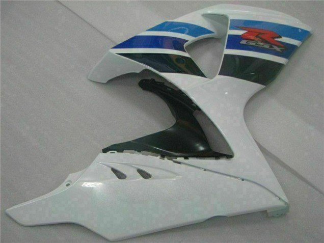 Complet Carénages Moto Suzuki GSXR 1000 2009-2016 - Blanc Bleu Noir