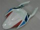 Complet Carénages Moto Suzuki GSXR 1000 2009-2016 - Blanc Bleu Noir