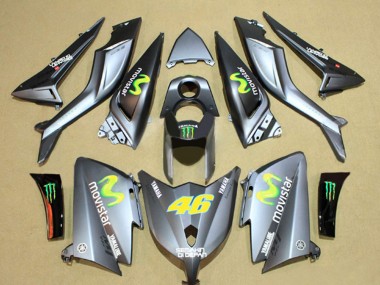 Achetez Carénages Moto Yamaha TMAX530 2012-2014 - Gris Semakin Didepan MoviStar Yamalube 46