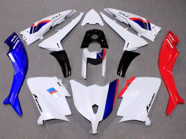 Achetez Carénage Moto Yamaha TMAX530 2012-2014 - Blanc Rouge Bleu