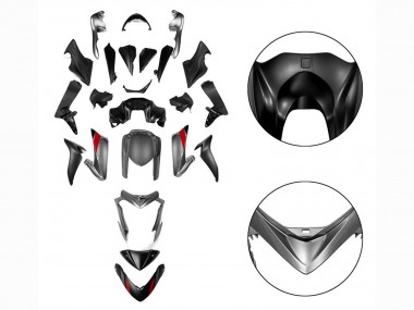 Achetez Carénages Moto Suzuki GSX-S 1000 2015-2020 - Noir Gris