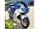Carénages Moto Suzuki SV650 2003-2013 - Blanc Bleu Lucky Strike Motul