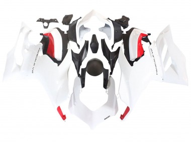 Achetez Carénages Moto Ducati Panigale V2 2020-2024 - Blanc Rouge Noir Mat