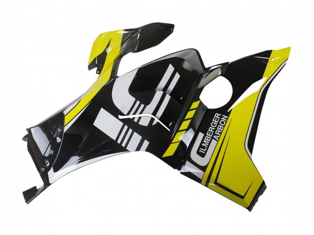 Carénages Moto Ducati Panigale V4 V4S 2020-2021 - Jaune Blanc Noir Brillant