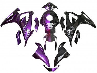 Achetez Carénages Moto BMW S1000RR 2023-2024 - Violet Noir Brillant